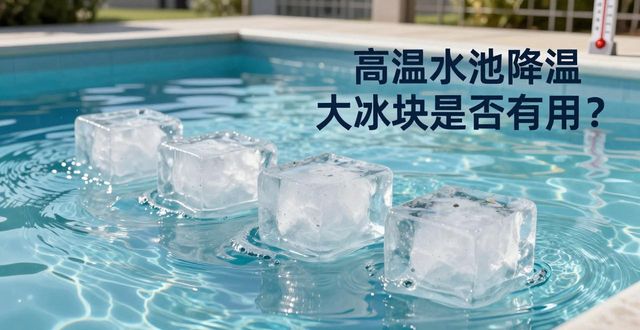 南京建邺高温水池降温大冰块，到底管不管用？